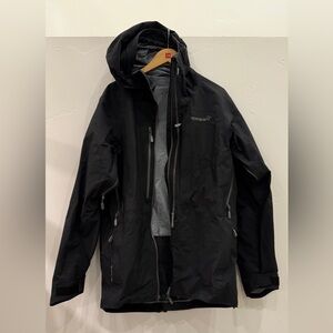 Norrona Lofoten GoreTex Pro Plus Ski Coat - Mens Large - Black